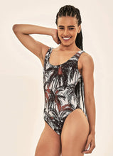 Cargar imagen en el visor de la galería, Image 03: Uv Line One-Piece Swimsuit Coqueiros Bege Upf50+