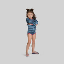 Cargar imagen en el visor de la galería, Image 03: Uv Line Baby Swimwear Macaquinho Baby Listras Upf50+