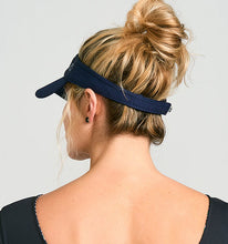 Cargar imagen en el visor de la galería, Image 08: Uv Line Visor Visor Athletic Dry Fem Navy Blue Upf50+