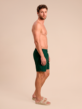 Cargar imagen en el visor de la galería, Image 03: Uv Line Short For Men / Bermuda Shorts Acqua Boxer Military Green Upf50+