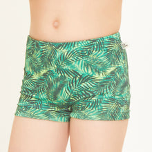 Cargar imagen en el visor de la galería, Image 04: Uv Line Boy's Swimwear Swim Trunks Kids Leaves Upf50+
