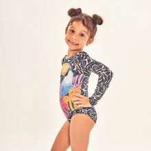 Cargar imagen en el visor de la galería, Image 02: Uv Line Girl's One-Piece Swimsuit Girl Tucano Upf50+