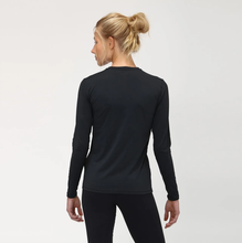 Cargar imagen en el visor de la galería, Model Back: Uv Line Rash Guard Uvpro Br Ml Preto Fem