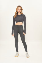 Cargar imagen en el visor de la galería, Image 04: Uv Line Fitness Bottom Legging Fit Aspen Black Upf50+