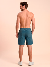 Cargar imagen en el visor de la galería, Model Back: Uv Line Short For Men / Bermuda Shorts New Fit Masc Steel Upf50+
