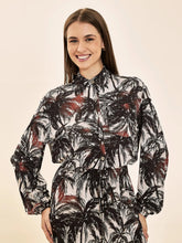 Cargar imagen en el visor de la galería, Gallery: Uv Line Shirtdress Shirt Vitoria Coqueiros Upf50+