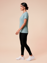Cargar imagen en el visor de la galería, Image 03: Uv Line Beach Top T-Shirt Uvpro Fem Green Water Upf50+
