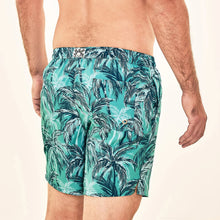Cargar imagen en el visor de la galería, Image 04: Uv Line Swim Shorts Short Acqua Coqueiros Turquesa Upf50+