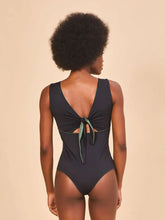Cargar imagen en el visor de la galería, Image 05: Uv Line One-Piece Mirela Green Cactus Black Upf50+