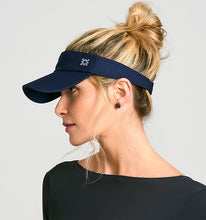 Cargar imagen en el visor de la galería, Image 07: Uv Line Visor Visor Athletic Dry Fem Navy Blue Upf50+