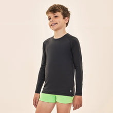 Cargar imagen en el visor de la galería, Image 02: Uv Line Rash Guard Acqua Qr Code Preto Upf50+