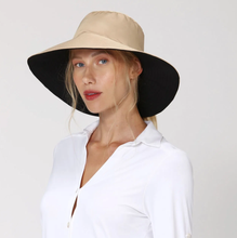 Cargar imagen en el visor de la galería, Image 02: Uv Line Floppy Hat San Diego Kaki/Preto