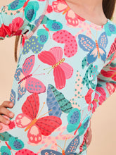 Cargar imagen en el visor de la galería, Image 04: Uv Line Girl's One-Piece Swimsuit Girl Borboletinha Upf50+