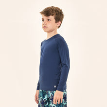 Cargar imagen en el visor de la galería, Image 02: Uv Line Rash Guard Acqua Qr Code Marinho Upf50+