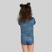 Cargar imagen en el visor de la galería, Image 05: Uv Line Baby Swimwear Macaquinho Baby Listras Upf50+