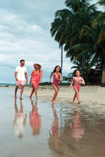 Cargar imagen en el visor de la galería, Image 06: Uv Line Girl's One-Piece Swimsuit Girl Marcela Fuchsia White Upf50+