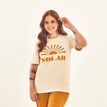 Cargar imagen en el visor de la galería, Image 03: Uv Line Fitness Top T-Shirt Solar Off White Upf50+