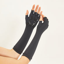 Cargar imagen en el visor de la galería, Guantes Largos FPU50+ Negro Uv
