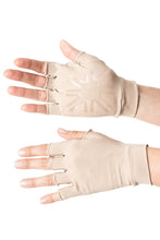 Cargar imagen en el visor de la galería, Image 02: Uv Line Glove Short Gloves Uni Beige Upf50+
