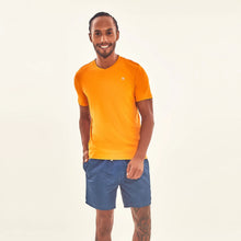 Cargar imagen en el visor de la galería, Gallery: Uv Line T-Shirt For Men T-Shirt Sport Fit Orange Upf50+
