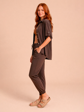 Cargar imagen en el visor de la galería, Image 03: Uv Line Shirtdress Shirt Copa Brown Upf50+
