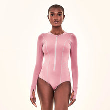 Cargar imagen en el visor de la galería, Image 05: Uv Line One-Piece Swimsuit Macae Malva Upf50+
