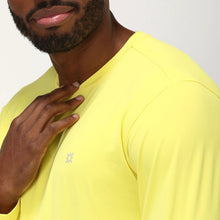Cargar imagen en el visor de la galería, Image 04: Uv Line Rash Guard Longsleeve Uvpro Masc Yellow Upf50+
