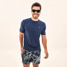 Cargar imagen en el visor de la galería, Image 05: Uv Line Swim Shorts Short Acqua Coqueiros Marinho Upf50+
