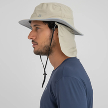 Cargar imagen en el visor de la galería, Image 02: Uv Line Flap Hat Chapeu Kansas Nac Areia/Cinza
