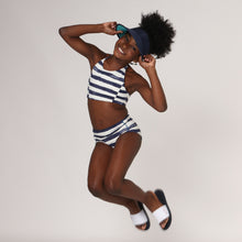 Cargar imagen en el visor de la galería, Image 02: Uv Line Girl's Two-Piece Bikini Set Listras Upf50+
