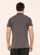 Cargar imagen en el visor de la galería, Model Back: Uv Line T-Shirt For Men T-Shirt Masc Polo Lead Upf50+

