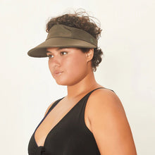 Cargar imagen en el visor de la galería, Image 02: Uv Line Visor Visor Leblon Militar Green Upf50+
