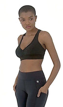 Cargar imagen en el visor de la galería, Product Front: Uv Line Fitness Top Top Fit Sport Preto Upf50+
