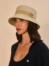 Cargar imagen en el visor de la galería, Image 02: Uv Line Bucket Hat Cap-Ferrat Linho Upf50+
