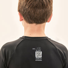 Cargar imagen en el visor de la galería, Image 04: Uv Line Rash Guard Acqua Qr Code Preto Upf50+
