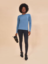Cargar imagen en el visor de la galería, Image 04: Uv Line Rash Guard Longsleeve Uvpro Indigo Upf50+
