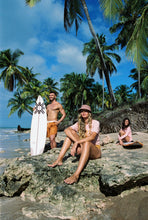 Cargar imagen en el visor de la galería, Image 07: Uv Line Short For Men / Bermuda Shorts Boxer Ocre Upf50+
