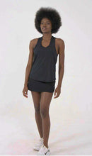 Cargar imagen en el visor de la galería, Product Front: Uv Line Fitness Top Regata Sport Color Fem Preto Upf50+
