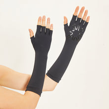 Cargar imagen en el visor de la galería, Image 05: Uv Line Glove Long Gloves Uni Black Upf50+
