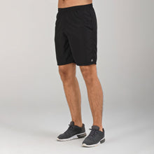 Cargar imagen en el visor de la galería, Model Front: Uv Line Short For Men / Bermuda Shorts New Fit Br Masc Black Upf50+
