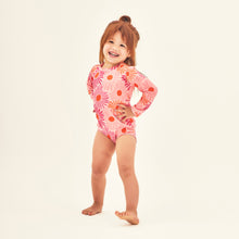 Cargar imagen en el visor de la galería, Image 02: Uv Line Baby Swimwear Baby Solar Rose Upf50+
