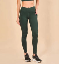 Cargar imagen en el visor de la galería, Gallery: Uv Line Fitness Bottom Legging Fit Aspen Green Cactus Upf50+
