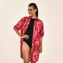 Cargar imagen en el visor de la galería, Image 05: Uv Line Shirtdress Shirtdress Copacabana Upf50+
