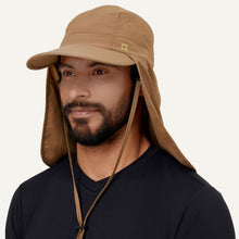 Cargar imagen en el visor de la galería, Image 02: Uv Line Flap Hat Legionario Atacama Kaki Upf50+
