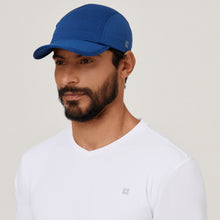 Cargar imagen en el visor de la galería, Image 02: Uv Line Caps Cap Athletic Dry 2021 Masc Nav Yblue Upf50+
