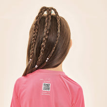 Cargar imagen en el visor de la galería, Image 04: Uv Line Rash Guard Acqua Qr Code Chiclete Fluor Upf50+
