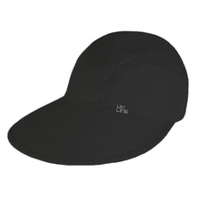 Cargar imagen en el visor de la galería, Product Front: Uv Line Caps Visor Capri Colors Nac Fem Black Upf50+
