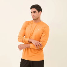 Cargar imagen en el visor de la galería, Image 04: Uv Line Rash Guard Longsleeve Uvpro Masc Orange Upf50+

