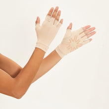 Cargar imagen en el visor de la galería, Image 04: Uv Line Glove Short Gloves Uni Chocolate Upf50+
