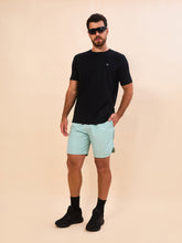 Cargar imagen en el visor de la galería, Model Front: Uv Line Short For Men / Bermuda Shorts Acqua Boxer Indigo Upf50+
